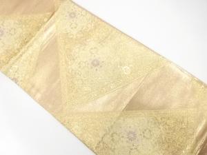 アンティーク　切りばめ風　華紋織り出し袋帯（材料）